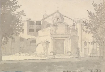 Una sezione della Via Sacra, Roma La Chiesa dei Santi Cosma e Damiano