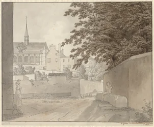 Alla chiesa di Saint-Martin a Montmorency, a nord di Parigi, 10 luglio 1812