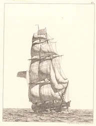 Una brigantina nordamericana