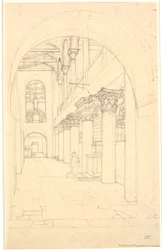 Una parte della chiesa di S. Lorenzo fuori le Mura, Roma