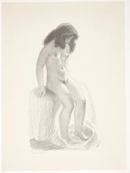 Da un ingresso. Studio preliminare per "Linearperspectiven, Tavola VI"