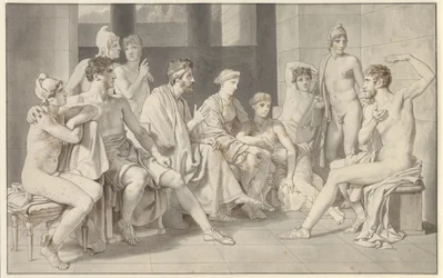 Ulisse presso Alcinoo racconta la sua vita