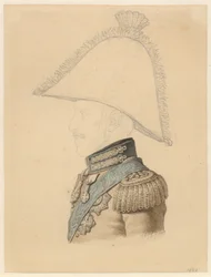 Ritratto di Federico VI di profilo verso sinistra