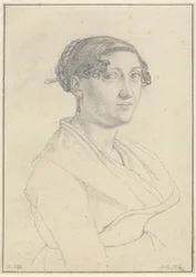 Ritratto di una romana, di fronte rivolta a destra