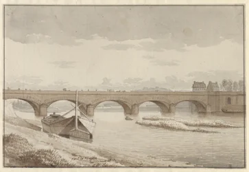 Il ponte della Senna a Neuilly, Parigi, 13 maggio 1812