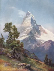 Il Cervino da Riffelberg, 1917