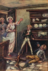 Illustrazione per Oliver Twist di Charles Dickens