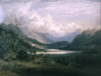 Scena nel Distretto dei Laghi Inglesi