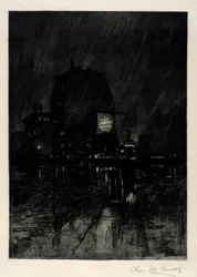 Notte di pioggia, Madison Square