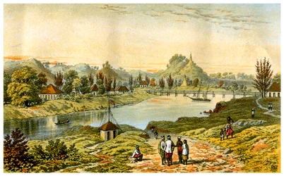 Sandoway, Arakan, Myanmar, XIX secolo