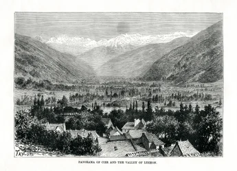 Cier e la valle di Bagneres-de-Luchon, Francia, c1879