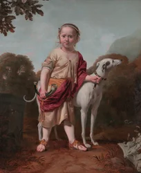 Ritratto di ragazza come cacciatrice, di Caesar van Everdingen