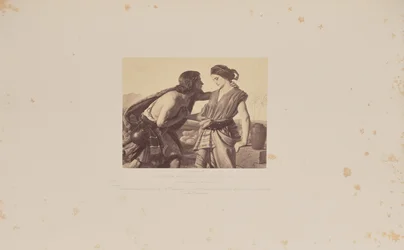 Jacob e Rachael, di W. Dyce, R.A.