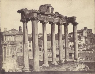 Tempio della Concordia, Roma, 1850s