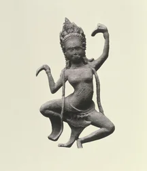 Una Apsaras Danzante (dettaglio)