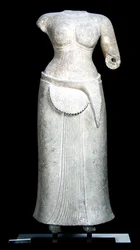 Divinità femminile dal Tempio di Bakong, Rolous, Cambogia, IV - IX secolo