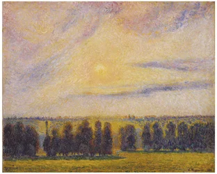 Tramonto a Eragny