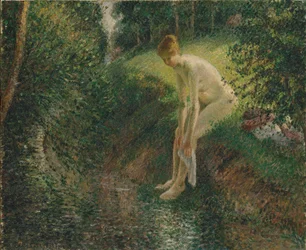 Bagnante nel bosco, 1895