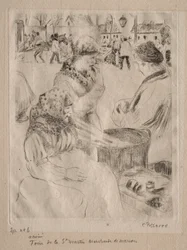 Venditore di castagne, 1878