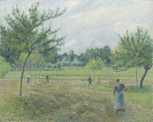 Fienagione a Éragny, 1892