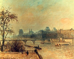 La Senna e il Louvre, Parigi, 1903