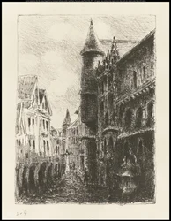 Rue Saint-Romain, Rouen, Prima Lastra