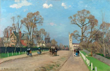 Il viale, Sydenham, 1871
