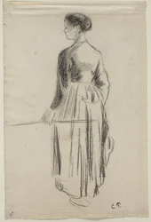 La Pastorella, Eragny, 1886