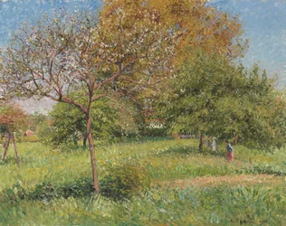 Il grande noce, mattina, Eragny, 1901