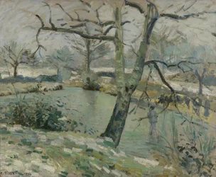 Lo stagno a Montfoucault, effetto dell