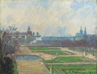 Le Tuileries e il Louvre, 1900