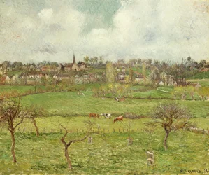 Veduta di Bazincourt; Vue de Bazincourt, 1884