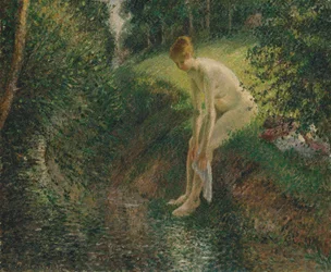 Bagnante nel bosco, 1895