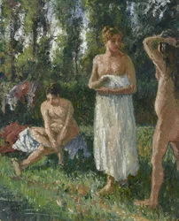 Bagnanti, 1895 circa (olio su tela)