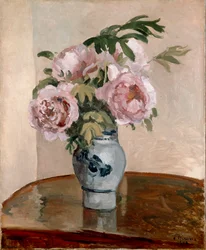 Bouquet di peonie rosa