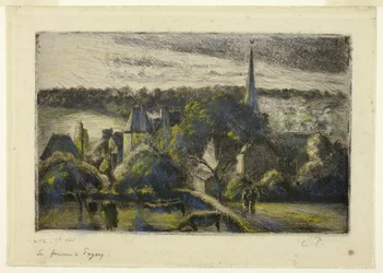 Chiesa e fattoria a Éragny