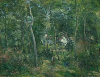 Ai margini del bosco vicino a L
