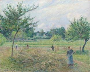 Fienagione a Éragny, 1892