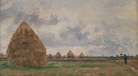 Paesaggio con Covoni di Fieno