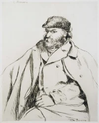 Ritratto di Cézanne (Stato I)