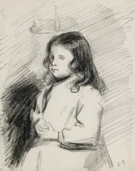 Ritratto di Ludovic-Rodo Pissarro 1878-1952, c1883-1884