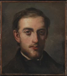 Ritratto del pittore Fritz Melbye (1826-69)