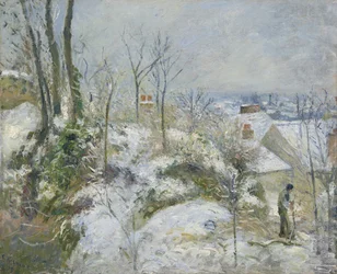 Conigliera a Pontoise, Neve, 1879