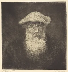 Autoritratto di Camille Pissarro, c. 1890