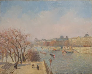 Il Louvre, Mattina, Luce del Sole