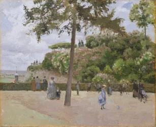 Il giardino pubblico a Pontoise