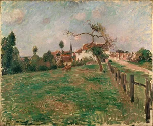 Il villaggio di Eragny, 1885