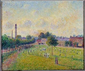 Veduta del verde di Kew a Londra nel 1892