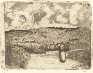 Donna sulla strada