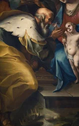Adorazione dei Magi (dettaglio)